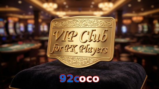 Main screen of 92Coco vip page for PK players